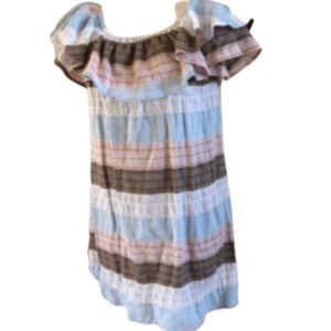 ALTERED STATE long tunic shirt sleeve with ruffles